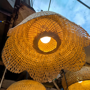 Lámpara colgante con diseño de flor Gola, lámpara de araña con forma de flor para interiores, lámpara colgante con flor - Product Image 1