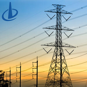 Tour de transmission d'énergie autoportante en acier haute tension, tour de 50 mètres en treillis d'acier, tour électrique à double circuit - Product Image 5