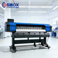 Imprimante rouleau à rouleau de grande taille 1,3 m 1,6 m 1,9 m à solvant écologique/sublimation/UV avec têtes d'impression I3200 pour l'impression publicitaire