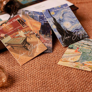 Creativo Van Gogh's Painting lingua vita AR manuale copertina rigida illustrazione questo sposterà il manuale retrò A5 della pittura a olio - Product Image 5