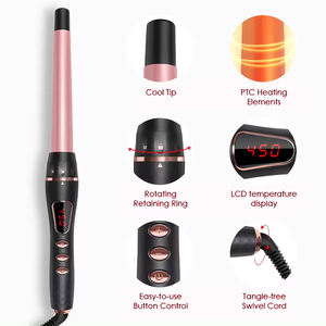 Styler multifonction interchangeable 6 en 1, fer à friser, fer à friser pour cheveux, ensemble de pinces, fer à friser pour cheveux, baguette à friser - Product Image 6