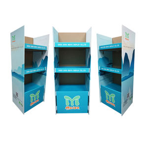 Présentoir au sol en carton avec supports <span class=keywords><strong>de</strong></span> supermarché personnalisé pour vente au détail Présentoir pour <span class=keywords><strong>voiture</strong></span> jouet/jouets en peluche - Product Image 5