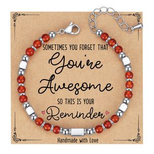 2024 Regalos de graduación Tiny Gemstone Graduation Bracelet Kindergarten 5th 8th Grade High School College Graduation Gifts - Product Image 5