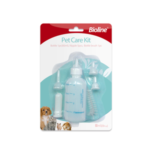 Bioline Health Care Leche en polvo Pezón Botella Cepillo Cuidado de mascotas Kit - Product Image 1