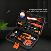 Ensemble de 9 outils à main en acier au carbone industriel avec étui rigide OEM