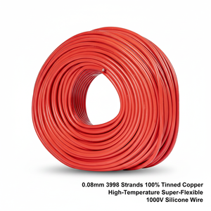 Cable de Silicona de 20 mm² y 5 Calibres, Extra Suave, Resistente al Calor, Cable de Conexión para Baterías, Drones, UAV Agrícolas, Modelos RC - Product Image 1