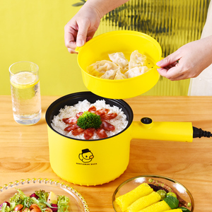 Mini Pot à soupe antiadhésif avec Logo personnalisé, Pot à soupe à une ou deux couches, cuisson électrique - Product Image 3