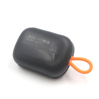 Haut-parleurs sans fil mini en tissu à vente chaude, radio FM/stéréo TF, caisson de basses portable de poche, caisson de basses moins cher, haut-parleur de musique Bluetooth