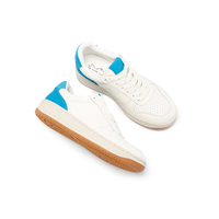 Baskets pour femmes avec patch coloré sur le talon - Chaussures décontractées respirantes pour un usage quotidien, options multicolores