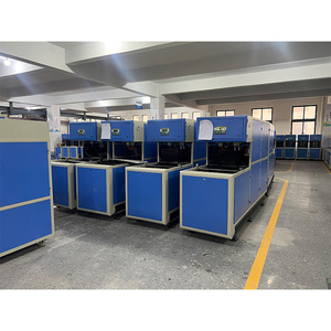 Made China <strong>2</strong> Cavity Semi Automatic Blow Molding Machine Control High Productivity PET Plastic <strong>Bottle</strong> Making - Product Image 5