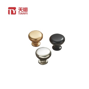 Poignées en alliage de zinc tendance pour meubles de maison, bureau, rangement, commodes, chambres, salons et cuisines - Product Image 1