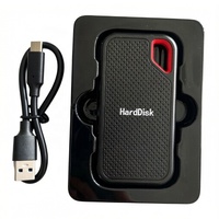 قرص صلب خارجي محمول فائق السرعة بسعة 4 تيرابايت، نوع C، USB 3.2، 10 جيجابت في الثانية لتحرير الفيديو بدقة 4K والتخزين