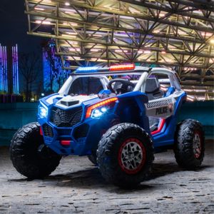 أبواب الأطفال المفتوحة ، شاحنة كهربائية للطرق الوعرة ، مركبات بمحرك مع عجلات تعليق ، بدء تشغيل ناعم ، G بجهاز تحكم عن بعد ، ركوب السيارة - Product Image 2