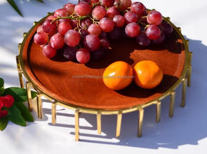 Usos ocasionales con el último servidor de pastel de diseño de mármol fino con acabado de calidad superior para la decoración del hogar y la Mesa - Product Image 2