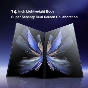 Laptop Layar Sentuh Ganda 14 inci Baru dengan Layar 2.2K Desain Lipat 360 Derajat Bodi Logam Penyimpanan SSD untuk Rumah/Bisnis/Gaming - Product Image 2