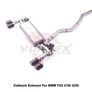 ท่อไอเสียสแตนเลสแบบ Catback ยี่ห้อ Vortex Racing สำหรับ BMW F22 218i 220i ปี 2014-2024 ชุดระบบวาล์วควบคุมเสียงประสิทธิภาพสูง - Product Image 5