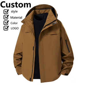 Chaqueta de Montañismo Tres en Uno para Hombre y Mujer, Casual, de Invierno, para Exteriores, Chaqueta Gruesa con Forro Interior Extraíble - Product Image 1