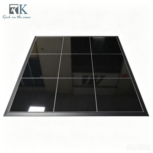 Outdoor Black Dance Floor Portable Dance Flooring Event Mobile Dance Floor Panels with Aluminum Edges - Product Image 6