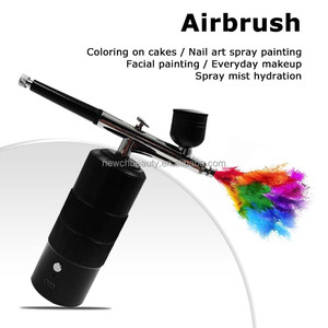 Máy phun sương trên khuôn mặt hấp chăm sóc khuôn mặt vẻ đẹp nano phun Airbrush sơn trang điểm móng tay nghệ thuật điện da giữ ẩm Airbrush phun - Product Image 3