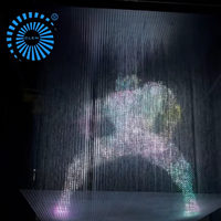 P62 Lumière matricielle LED 3D RGB Contrôle DMX Tube LED Écran volumétrique Éclairage Équipement d'événement