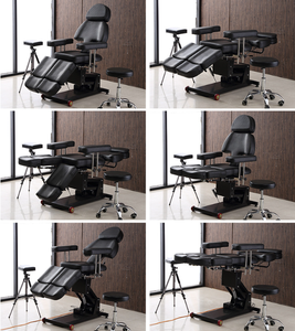 Factory Direct Black Electric Massage Tables &amp; <b>Beds</b> for Beauty Salons Barber Shops Chiropractic Clinics Tattoos Studios Spas - Product Image 5