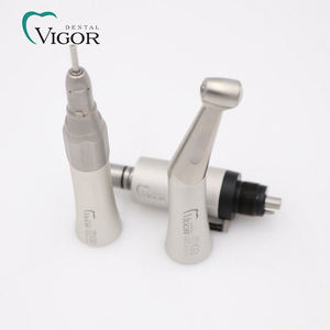 ชุดหัวกรอฟันความเร็วต่ำ พร้อมมอเตอร์ลม หัวกรอแบบงอและแบบตรง รุ่น Fx205 - Product Image 1