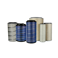 Élément de filtre à air haute performance AH1192 AH1193 AH11931 compatible avec les compresseurs et les équipements industriels