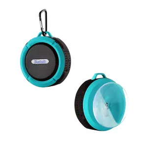 Speaker tahan air kustom promosi mobil luar ruangan Speaker Bluetooth portabel untuk bisnis