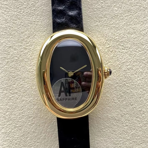 Nuevo Reloj de Lujo para Mujer de Súper Calidad, Resistente al Agua, Movimiento de Cuarzo Suizo de Fábrica AF, Dorado, Hermoso Reloj de Baño para Mujer - Product Image 1