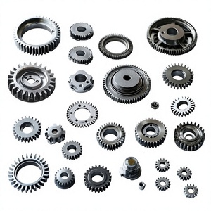 Piezas de Motor de engranaje de fundición a presión de aluminio de alta calidad, mecanizado CNC personalizado, componente de estampado de inyección de plástico, piezas de torneado CNC - Product Image 1