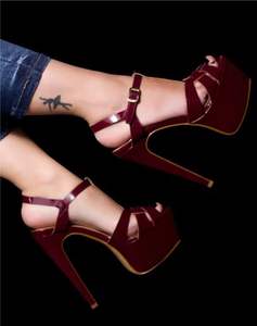 Nuevo Diseño <span class=keywords><strong>2022</strong></span>, <span class=keywords><strong>Sandalias</strong></span> con Correa <span class=keywords><strong>de</strong></span> Tobillo y Hebilla, Tacones Altos <span class=keywords><strong>de</strong></span> <span class=keywords><strong>Plataforma</strong></span> con Punta Cuadrada para Mujer, <span class=keywords><strong>Sandalias</strong></span> Sexys <span class=keywords><strong>de</strong></span> Tacón Alto - Product Image 4