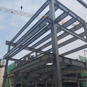 Casa prefabricada de estructura de acero de alta resistencia, edificio industrial con marco metálico personalizado, instalación rápida. - Product Image 5