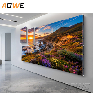 จอแสดงผล LED วิดีโอวอลล์ในอาคารแบบติดตั้งถาวร รุ่น EU 500 x 500 มม. สีเต็มรูปแบบ 8K4K SMD HD P1.2 P1.5 P1.8 P2 P2.5 P3 บางเฉียบ - Product Image 1