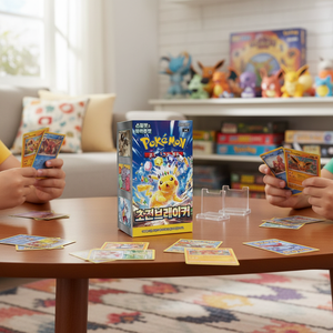 Boîte de 30 paquets de cartes Pokémon SV8 Super Electric Breaker, 150 cartes TCG à collectionner en papier, fabriquées en Corée, pour les fêtes - Product Image 3
