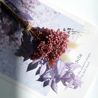 Haute Qualité Séché Réel Eucalyptus Italien Ruscus Frais Préservé Ruscus Plante Feuilles pour Boho Mariages Maison Vase Décor