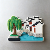 Pembuat Profesional Magnet Kulkas PVC Lunak Desain Kustom Magnet Kulkas Karet Layanan OEM