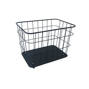 China Supplier Firewood Basket Indoor Metal Firewood Rack basket