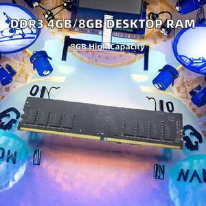 RAM DDR3 ECC 4 Go 8 Go 1333 MHz 1600 MHz PC3-10600/PC3-12800 UDIMM avec puces originales pour PC de bureau en stock - Product Image 2