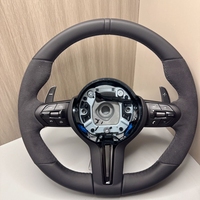 Volant de direction sport de haute qualité pour BMW F30 F10 F15 F20 F22 F25 F32 X5 E46 E60 E70 E90 E91 E92, volant en cuir pour voiture