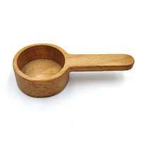Fourniture directe d'usine petite cuillère à sel en bois pour thé et lait en poudre cuillère à mesurer le sel de bain avec une capacité de 15ml