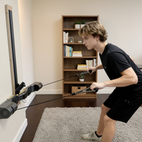 Station multifonctionnelle, équipement de fitness intelligent, machine à câbles pour les entraînements quotidiens à domicile et au bureau, poids à résistance réglable