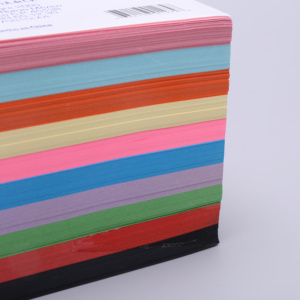 Chất lượng cao A4 Kích thước 70gsm 80gsm bản sao màu giấy 100 tấm gói cho văn phòng & trẻ em chơi sáng tạo các tông màu - Product Image 6