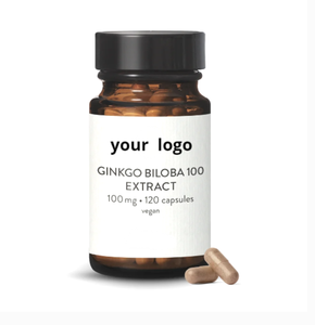 OEM/BULK Ginkgo Biloba Extrato De Folha Em Pó Extrato Ginkgo Flavonóides 24% Lactone 6% à venda - Product Image 1