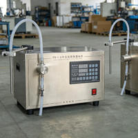Machine de remplissage de bouteilles liquides semi-automatique de table pour petites entreprises, idéale pour l'eau et les huiles essentielles, fabriquée à Guangzhou