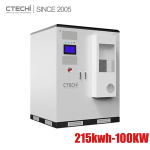 Ctechi Hệ thống lưu trữ năng lượng mặt trời 215kWh 100kW cho công nghiệp và thương mại ngoài trời - Product Image 2
