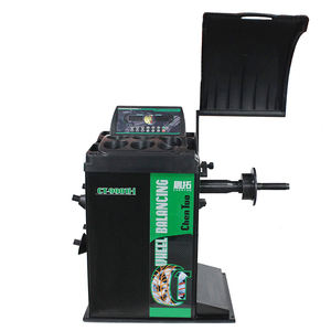 Équilibreuse de roues semi-automatique CHENTUO CT-9901H avec fonction infrarouge, certifiée CE ISO, largeur de jante 12"-24", poids max. de la roue 70 kg - Product Image 2