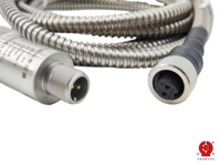 Sensor de Vibración para Bomba de Agua, Transmisor Piezoeléctrico de 4-20 mA, Velocidad RMS, Monitor Centrífugo Sumergible, IP66
