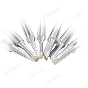 Pointes de soudage sans plomb Hakko série 900M, pointe conique en fer, argent, à clipser - Product Image 2