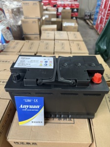 Nueva Batería de Coche AGM de Alta Resistencia Anyuan 12V 80Ah 750CCA H7 DIN80 Arranque y Parada Confiables para SUV y Camionetas - Product Image 1