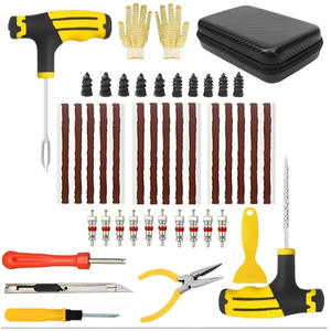 ชุดซ่อมยางรถยนต์ Wantu 45 ชิ้น วัสดุเหล็กและพลาสติก สำหรับรถยนต์ รถจักรยานยนต์ ยานยนต์ไฟฟ้า ชุดอุปกรณ์ฉุกเฉินสำหรับปิดรอยรั่ว - Product Image 5